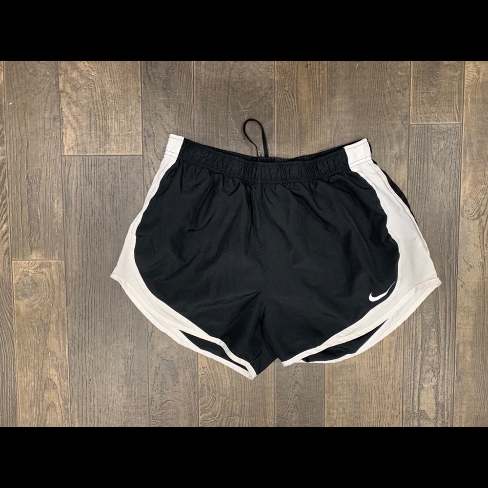 Women’s Black Nike Dri-FIT shorts